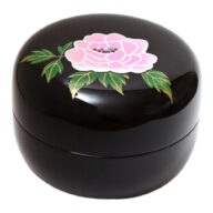 【ミニ骨壷】現代漆・モダン骨壷 Cocoroこころ　牡丹 （ぼたん）