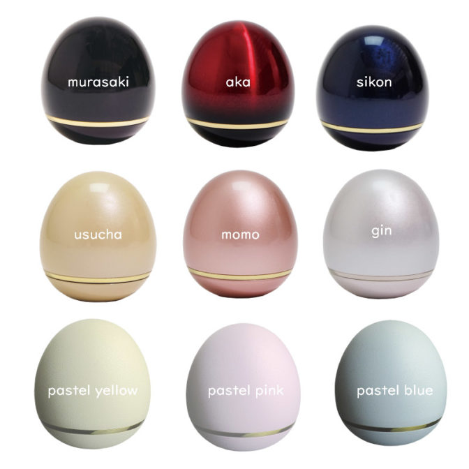 高岡仏具ミニ骨壷 たまご型 玉慈(ギョクジ)