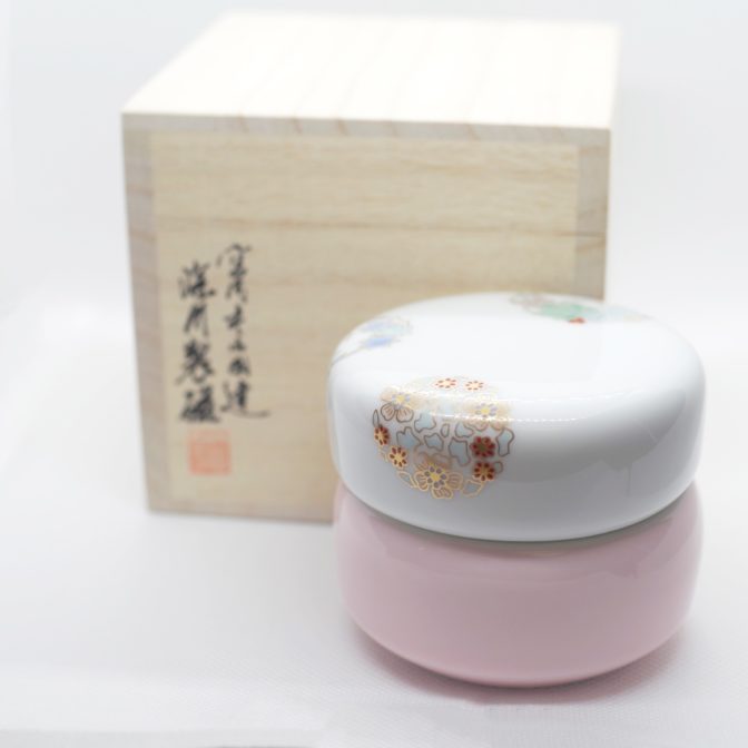 深川製磁ミニ骨壷さくら