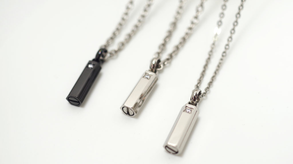 チタン製遺骨ペンダントアクシス