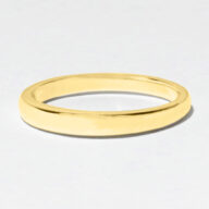 完全防水のメモリアルリング LSR011 地金：K18YG　遺骨を納める指輪