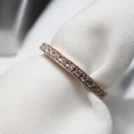 メモリアルリング MR08 地金：K18PG