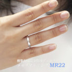 メモリアルリング　完全防水　mr22