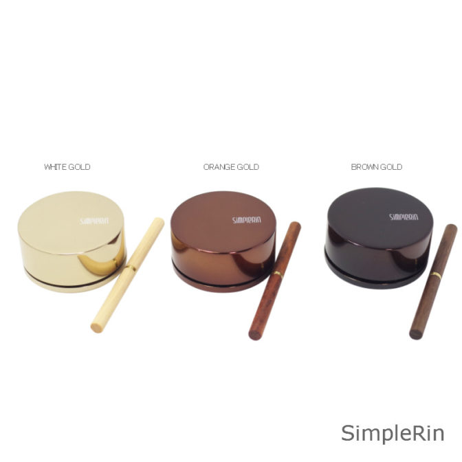 シンプルりん　デザイン仏具　おりん