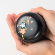 【ミニ骨壷】現代漆・モダン骨壷 Cocoroこころ　想桜（おもいざくら）