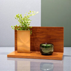 いつか自分と一緒に・・・心落ち着く木製のミニ骨壷