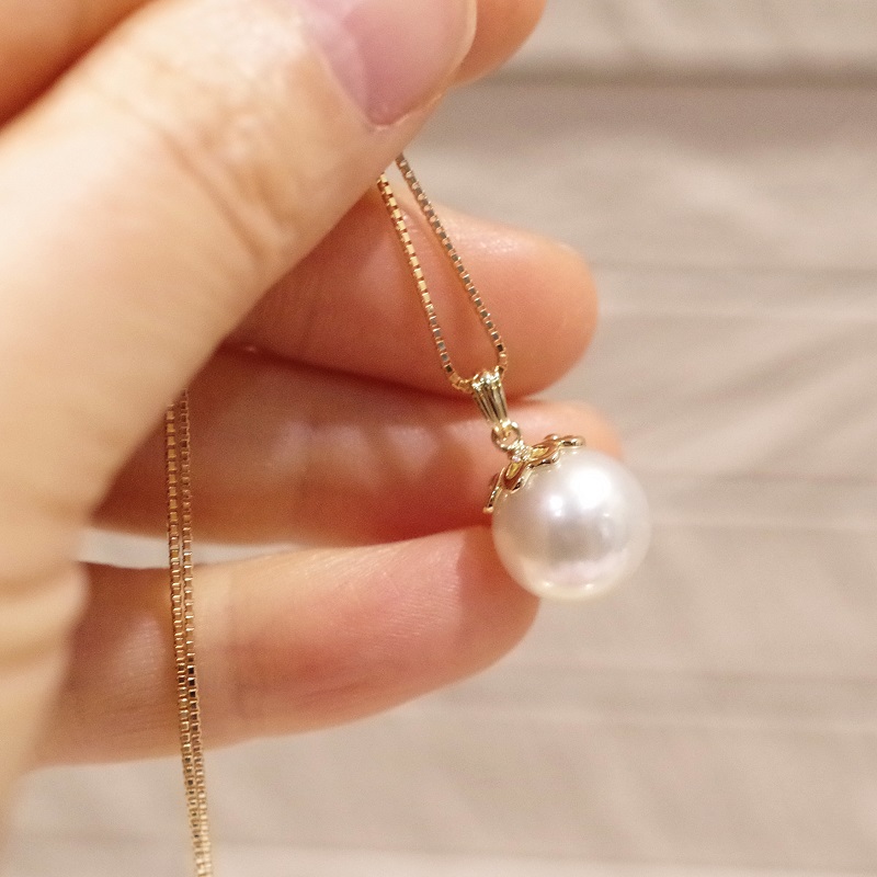 遺骨ペンダント,パールクローバー