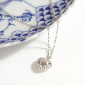 遺骨ペンダント ソウルジュエリー エタニティハート　SILVER(シルバー)×ジルコニア