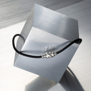 ソウルジュエリー×ファイテン 遺骨ペンダント【アペロン】 紐長：50cm　紐幅4mm